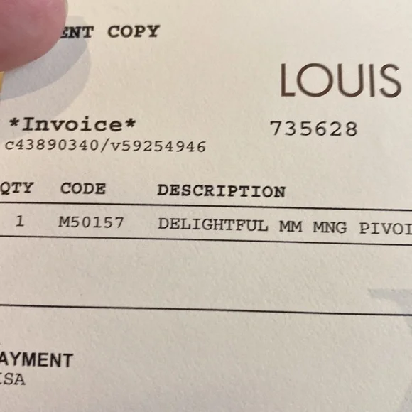 Louis Vuitton Delightful MM - Picture 10 of 10
